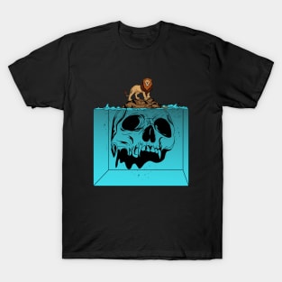 Lion On Skull Island T-Shirt